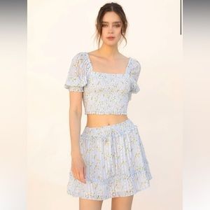 Storia Floral Skirt Set